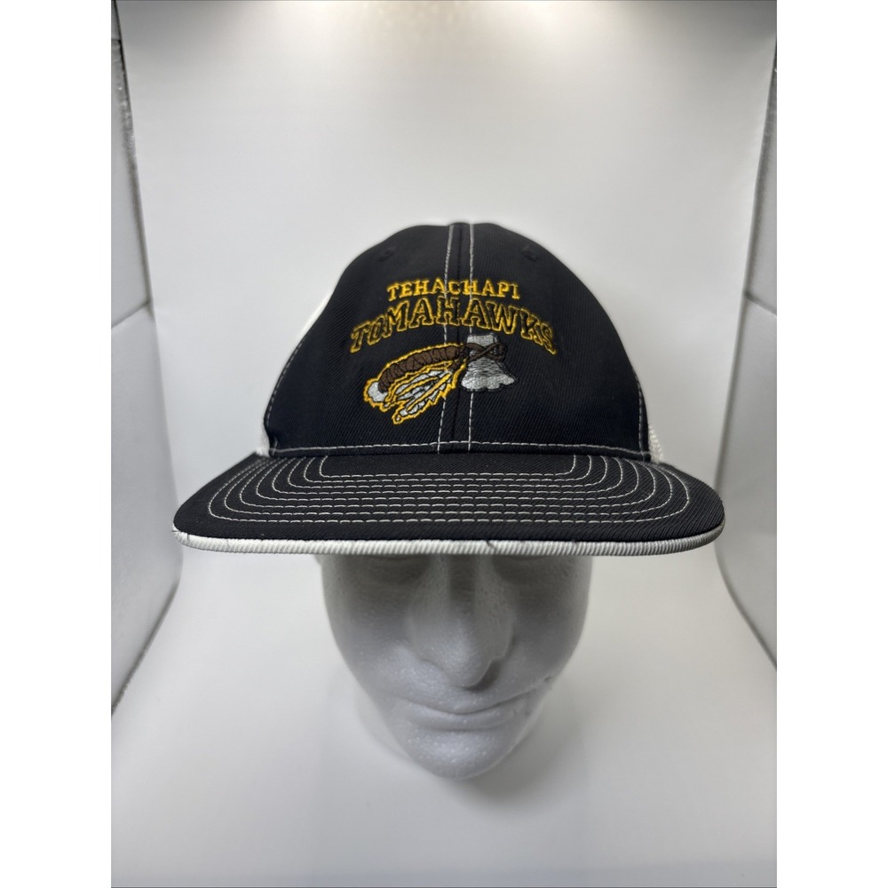 Tehachapi Tomahawks Embroidered Cap Trucker Hat Pacific Headwear L-XL 7 3/8 - 8